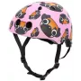 Hornit Pug Capacete de bicicleta para criança com luzes LED - Rosa, 48-53 cm PUS806