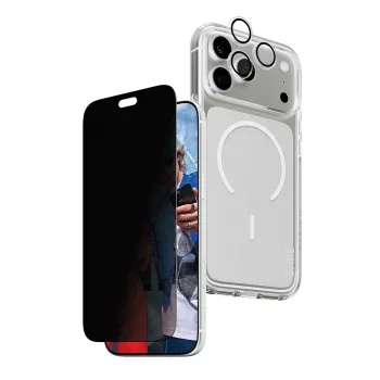 PanzerGlass Privacy Flagship pacote 3-em-1 para iPhone 18 Pro Max
