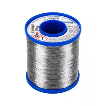 CYNEL LEC-LUT0112-1000 fio de solda Sn60Pb40 com colofónia 3mm 1kg bobina