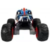 LEAN TOYS 9023 carro de radiocontrolo dinossauro todo-o-terreno com rodas grandes 2,4G – 1:16 escala 4WD veículo RC off-road, verde/castanho