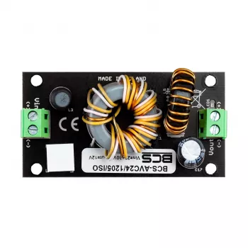BCS-AVC24/1205/ISO fonte de alimentação CCTV 24V AC 5A 120W para montagem em calha DIN