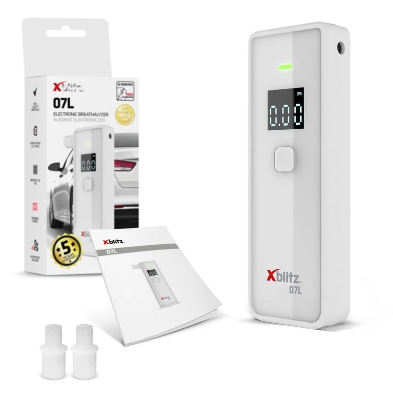 XBLITZ 07L alcoolímetro de semicondutor