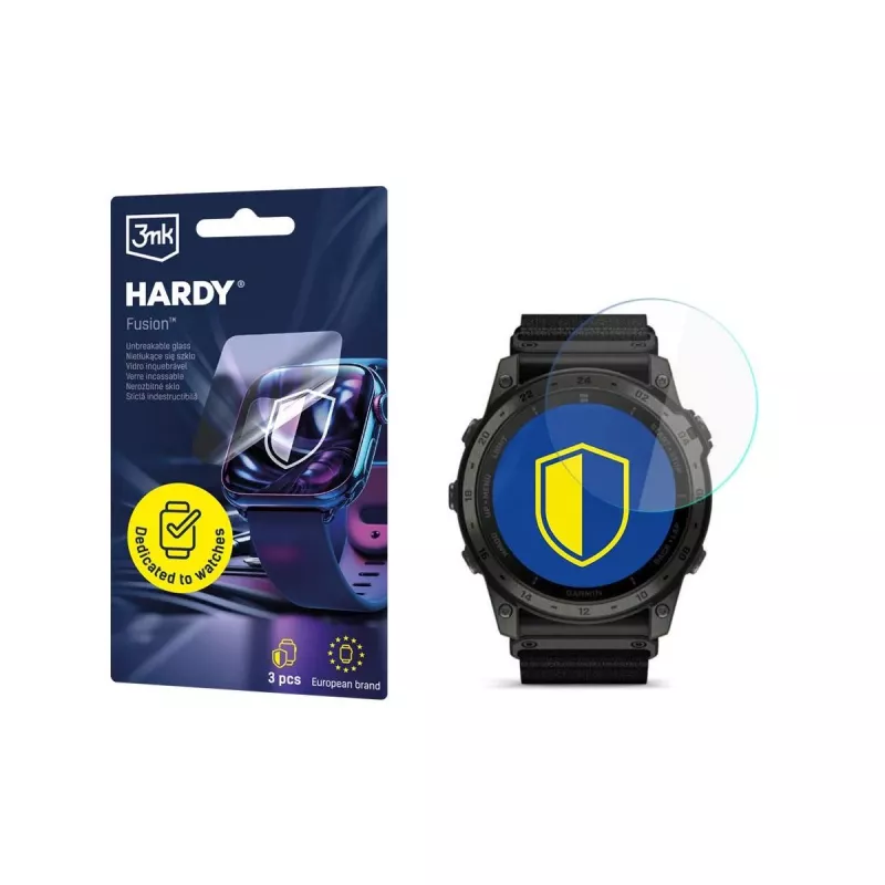 3MK PROTECTION Garmin Tactix 7 AMOLED Edition - proteção de relógio 3mk Hardy Fusion