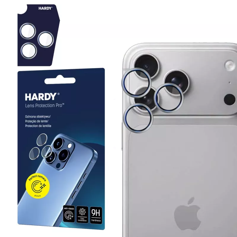 3MK PROTECTION Apple iPhone 18 Pro / 18 Pro Max HARDY Lens Protection Pro prateado