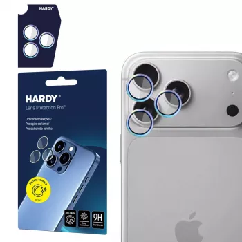 3MK PROTECTION Apple iPhone 18 Pro / 18 Pro Max HARDY Lens Protection Pro Rainbow proteção de lente da câmara