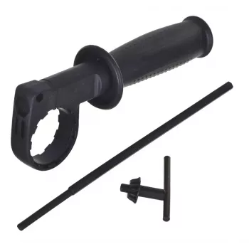 Berbequim de percussão VERTEX VWU710 710W com bucha de coroa dentada 13mm, 0-2800 rpm, 0-44800 BPM, regulação de velocidade, rotação direita/esquerda, punho auxiliar, limitador de profundidade