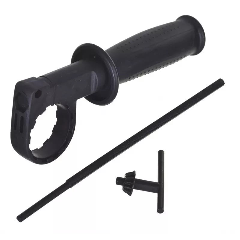 Berbequim de percussão VERTEX VWU710 710W com bucha de coroa dentada 13mm, 0-2800 rpm, 0-44800 BPM, regulação de velocidade, rotação direita/esquerda, punho auxiliar, limitador de profundidade