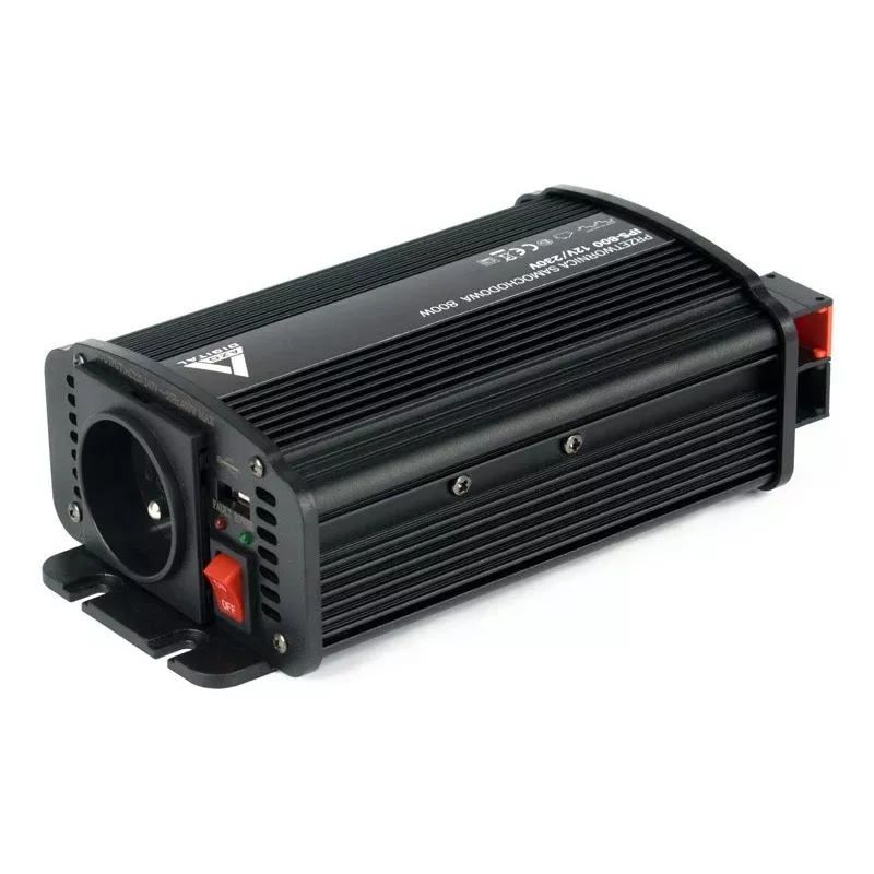 Inversor AZO Digital IPS-800U 800W 12V para 230V de onda sinusoidal modificada com USB