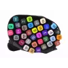 Conjunto de marcadores LEAN Touch PRO 36 unid. bolsa marcadores de álcool