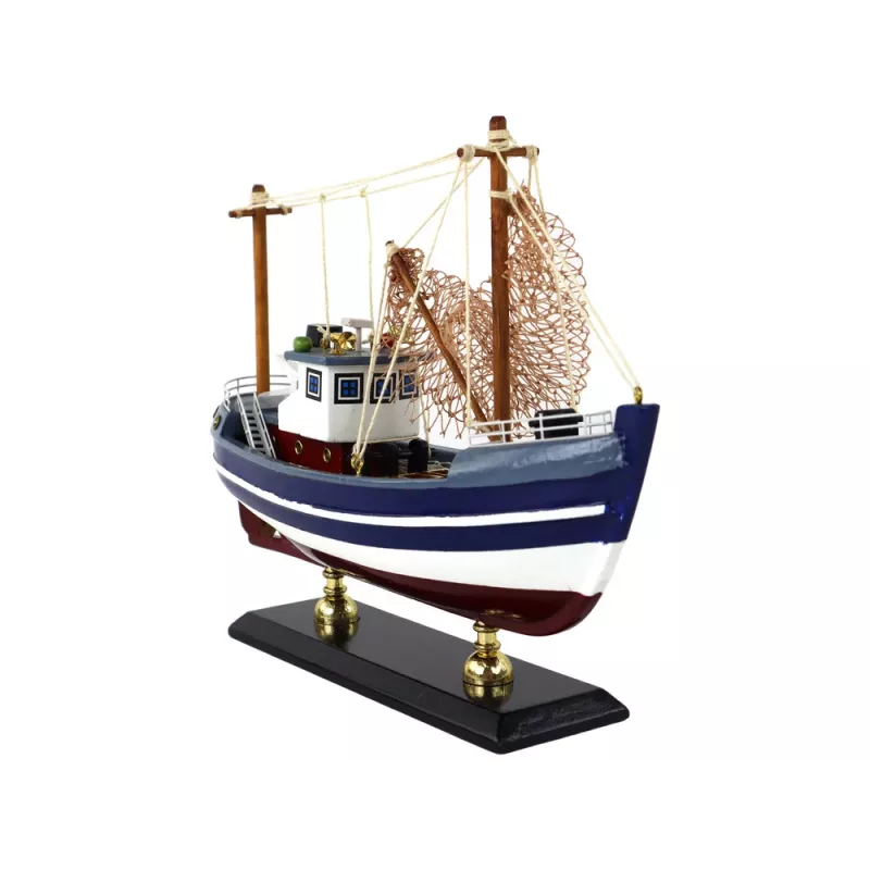 Maquete de barco em madeira HMS Endeavour LEAN TOYS escala 1:65