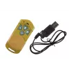 Tarântula aranha controlada por rádio brinquedo RC amarelo LEAN TOYS 27/40 MHz