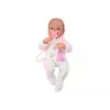Boneca de bebé com chupeta, fato de unicórnio, manta rosa e acessórios, 35 cm LEAN TOYS