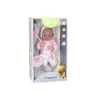Boneca de bebé com chupeta, fato de unicórnio, manta rosa e acessórios, 35 cm LEAN TOYS