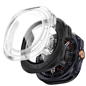 Capa Tech-Protect Defense para Samsung Galaxy Watch Ultra 2 2026 (47 mm) preto mate