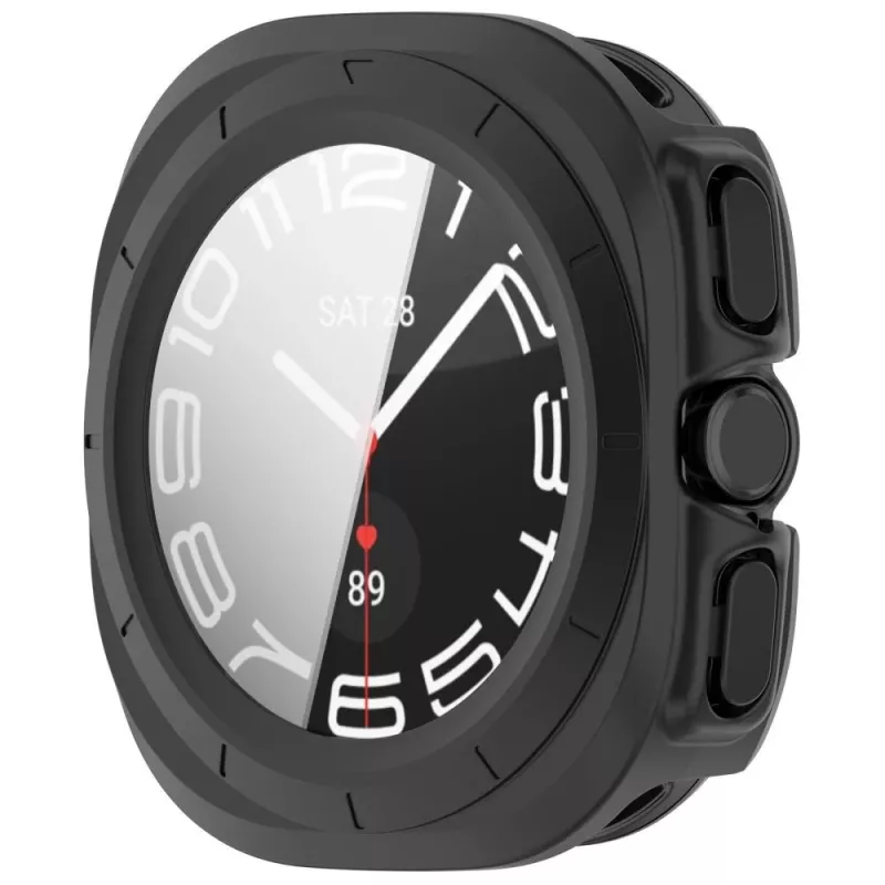 Capa Tech-Protect Defense para Samsung Galaxy Watch Ultra 2 2026 (47 mm) preto mate