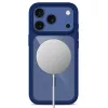Capa TECH-PROTECT MagOne MagSafe + vidro pack de 2 para iPhone 17 Pro / 18 Pro Azul-escuro/Transparente