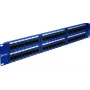 Painel EMITERNET 19, 48XRJ45 UTP CAT.5E (2U) AZUL DCN/PPFA652K488C5E