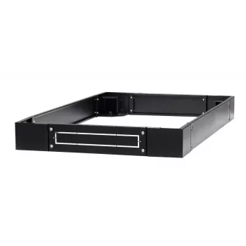 Base EMITER EM/SH-J060CZ 600x1000x100mm para armários de servidor EM/NDB-6042CZ, RAL9004 Preto