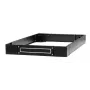 Base EMITER EM/SH-J060CZ 600x1000x100mm para armários de servidor EM/NDB-6042CZ, RAL9004 Preto