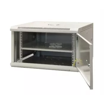 Caixa de parede EMITER EM/AP6606-B 19 polegadas 6U 600x600x370mm Preto