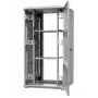 Armário de estrutura autónomo EmiterNet Top 32U 800x800x1540mm chapa de aço/porta frontal de vidro EM/SH05D-8832