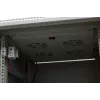 Armário de rede autónomo EMITER EmiterNet Top 42U, 600x1000x1980 mm, porta frontal de vidro, Preto EM/SH05D-6042