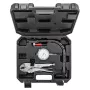 NEO TOOLS TOP-11-130 Conjunto de verificação de empeno lateral de discos de travão com comparador de 0,01 mm, base magnética de 60 kg, braço flexível