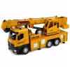 LEAN TOYS Camião RC 1:12 com grua - cabine metálica, luzes, sons, comando de 2,4GHz 8 canais