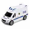 LEAN TOYS Garagem posto de polícia com 2 carros, helicóptero, walkie-talkie, luz e som | 31588
