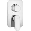 DEANTE Omnires Y Misturadora encastrada elemento exterior para BOX, ouro PVD, inversor de 2 vias