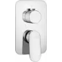 DEANTE Omnires Y Misturadora encastrada elemento exterior para BOX, ouro PVD, inversor de 2 vias