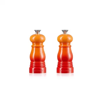 Conjunto de moinhos de sal e pimenta Le Creuset 11 cm Volcanic Orange
