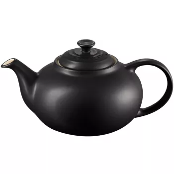 Bule de chá Le Creuset grés 1,3L preto