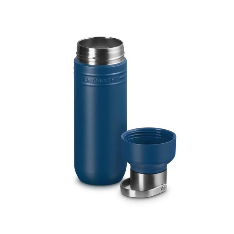 Garrafa térmica LE CREUSET ON THE GO 500 ml azul