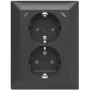 Tomada dupla USB ABB Safety+ com 2x USB-C, 15W, encastrar, Polarweiß 2TKA00006192