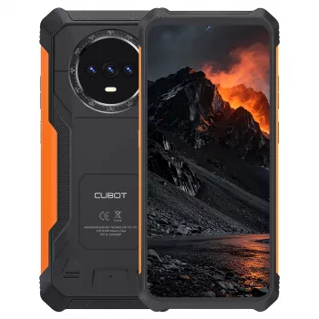Smartphone robusto CUBOT KINGKONG ES PRO 6+128GB preto e laranja