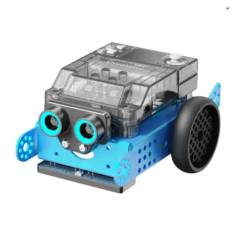 Kit robô xTool mBot2 Rover | CyberPi ESP32-WROOM-32E | robô de codificação STEM com sensores, Wi-Fi, Bluetooth 5.0, Python e mBlock | a partir dos 8 anos