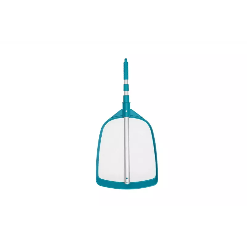 Conjunto de limpeza de piscina Bestway Flowclear AquaClean com rede de limpeza, cabeça de aspiração e haste de alumínio de 163 cm