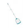 Conjunto de limpeza de piscina Bestway Flowclear AquaClean com rede de limpeza, cabeça de aspiração e haste de alumínio de 163 cm