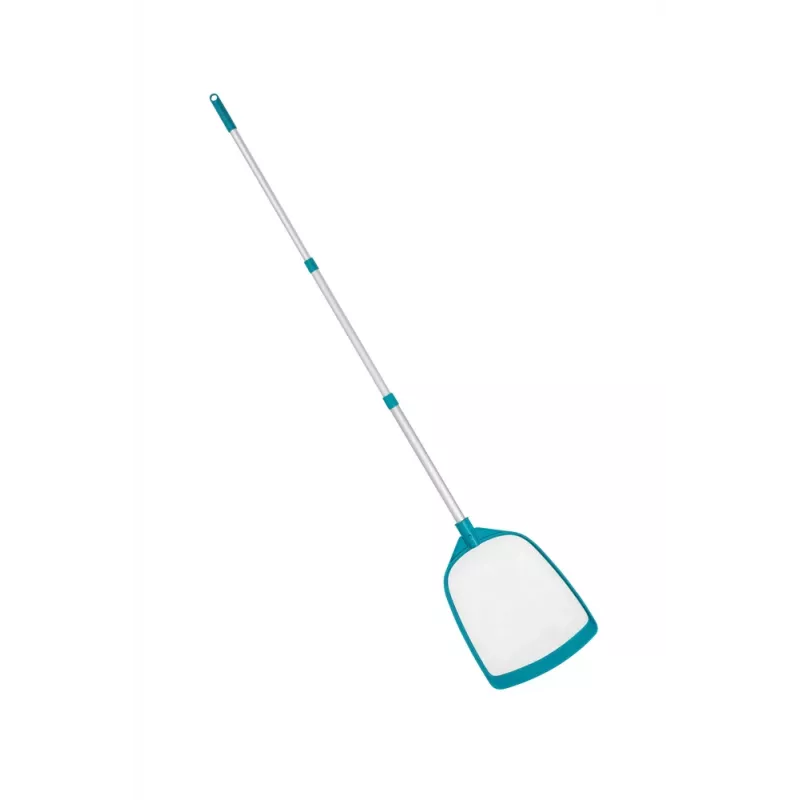 Conjunto de limpeza de piscina Bestway Flowclear AquaClean com rede de limpeza, cabeça de aspiração e haste de alumínio de 163 cm