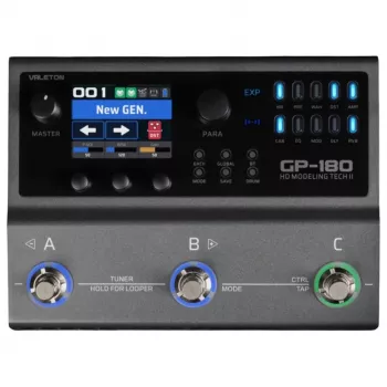 Valeton GP-180 – Processador multiefeitos para guitarra