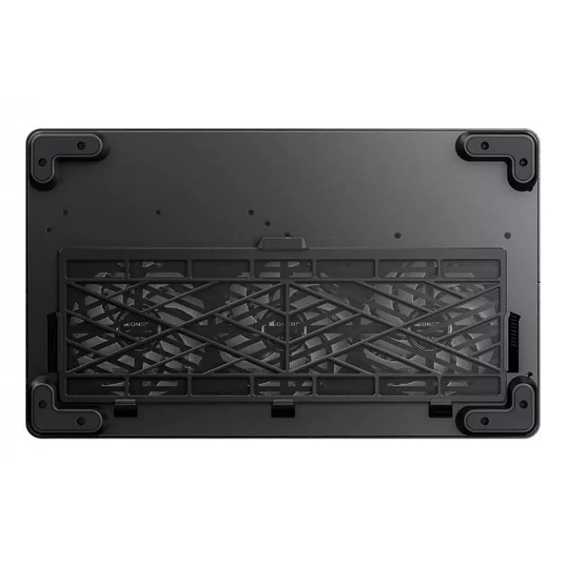 Jonsbo TK-4 Wood Caixa de PC, Midi Tower, ATX, Vidro Temperado - Preto
