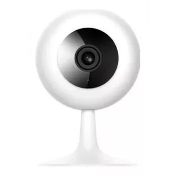 IMILAB SC230 Câmara Wi-Fi com rotação/inclinação Babyphone, 2K 3MP, visão noturna, áudio bidirecional, deteção de movimento e som, Branco