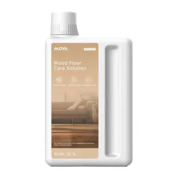 MOVA Solução de tratamento para pavimentos de madeira 1L – Limpador e protetor de pH neutro para madeira selada, laminado e parquet