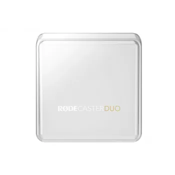 RODE RCDUOCOVER RØDECover Duo Tampa de proteção para RØDECaster Duo, capa de policarbonato transparente fumado