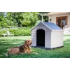 CURVER Casota para cão 95x99x99cm cinzento