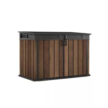 KETER Abrigo de ferramentas Deco Horizontal Abrigo tom nogueira