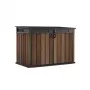 KETER Abrigo de ferramentas Deco Horizontal Abrigo tom nogueira
