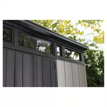 KETER Casa de jardim Cortina 11x7 cinzento