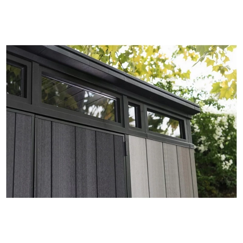 KETER Casa de jardim Cortina 11x7 cinzento